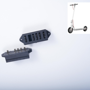 DGDTE 1 + 4 E-scooter مقبس دراجة كهربائية بطارية شحن 30A يمكن لحامها بكابلات موصل بطارية <span class=keywords><strong>IP67</strong></span> - Product Image 3