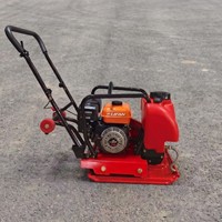 Compacteur de sol vibrant portatif à essence haute efficacité