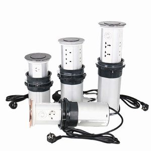 Tùy chỉnh 10 Wát nhà thông minh tự động không dây sạc Shell popsocket 2 AC cửa hàng 2 cổng <span class=keywords><strong>USB</strong></span> 16A đánh giá không thấm nước ổ cắm nhựa - Product Image 4