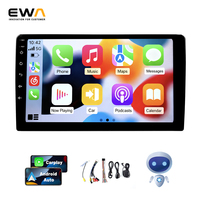 Lecteur Android pour voiture, Android 13, radio FM, CarPlay sans fil intégré, navigation GPS, écran tactile multipoint, DVR, caméra de recul, USB