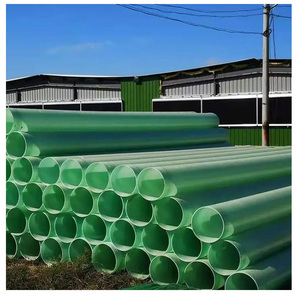 Direct Sale of Specialized Chemical Fiberglass Corrosion Resistant Pipe Wholesale with Custom Cutting Processing Service Pipe - Product Image 6