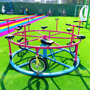 Juego de paseo al aire libre personalizado parque infantil tiovivo bicicleta giratoria juegos infantiles para parques de atracciones - Product Image 3