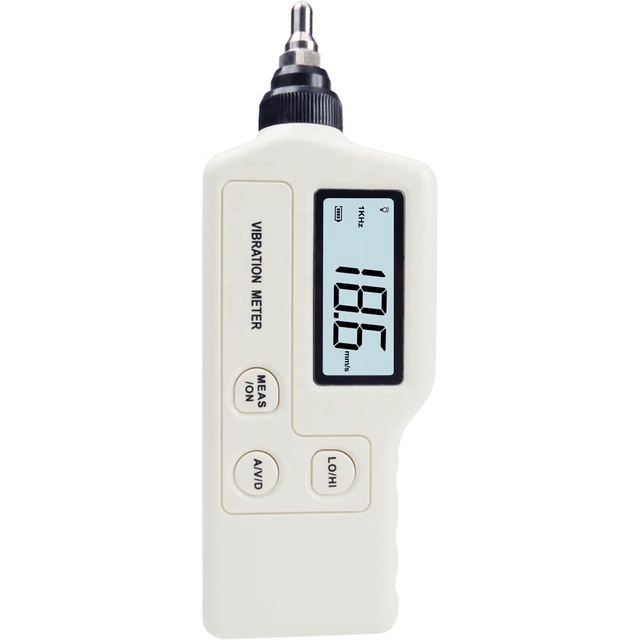 ROKTOOLS Digital Vibration Meter  Velocity 0.1~1999.9m/s  Vibration Analyzer