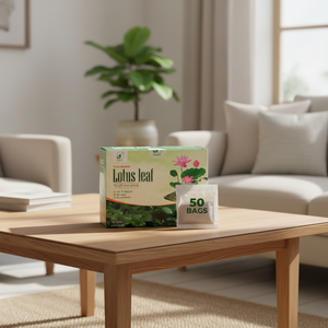 Sachets de thé aux feuilles de lotus pures NMPT en gros, emballage personnalisé, faible MOQ, thé santé du Vietnam - Product Image 1