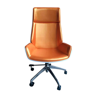 <span class=keywords><strong>2022</strong></span> chaise de Salon de <span class=keywords><strong>manucure</strong></span> moderne Orange chaise de bureau avec siège en cuir synthétique 5 ans d'utilisation - Product Image 1