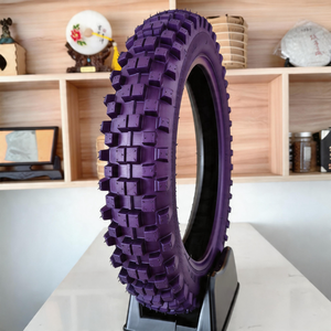 Neumático de motocicleta MX de 8 capas con diseño de tacos antipinchazos, color personalizado de fábrica 90/100-14 Y185A para <span class=keywords><strong>Amazon</strong></span> Rainforest Raid - Product Image 1