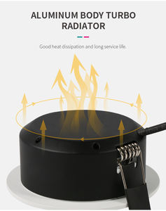 Projecteur de logement intégré pour projets hôteliers d'intérieur LED COB encastrable à gradation réglable Downlight/down Light - Product Image 1