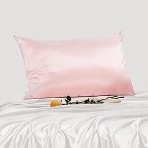 19 <span class=keywords><strong>Mme</strong></span>/22MM/25MM 100% funda de almohada de seda de morera estilo sobre 100% tejido tamaño estándar funda de dormir con cremallera hogar sólido - Product Image 3