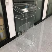 Pupitre de chaire en acrylique lucite clair