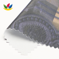 Tissu polyester tissé à jet d'eau 150D*21S uni 190GSM 56/57 pouces imprimable pour vestes, uniformes et vêtements de travail