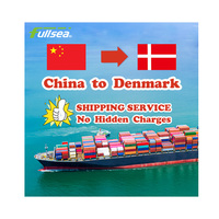 Agent de transport maritime, expéditeur de fret maritime, livraison à domicile depuis la Chine, livraison express au Danemark