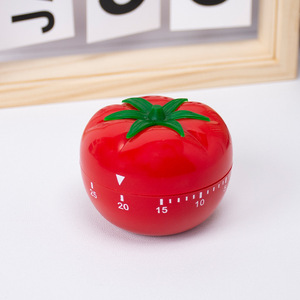 Tomato Kitchen <b>Timer</b> 60 Min Countdown Plastic Fruit Shape Easy Operation <b>Timer</b> For <b>Cooking</b> - Product Image 5