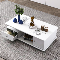 Supports tv à longueur réglable de style nordique, 1 pièce, tenue de luxe moderne, armoire de table basse, combinaison de meubles de salon