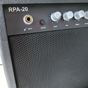 Amplificador <span class=keywords><strong>de</strong></span> <span class=keywords><strong>Guitarra</strong></span>/<span class=keywords><strong>Bajo</strong></span> Eléctrico RPA-20 <span class=keywords><strong>de</strong></span> 20W con Construcción <span class=keywords><strong>de</strong></span> Madera Plástica, Desempaquetado <span class=keywords><strong>de</strong></span> Fábrica <span class=keywords><strong>para</strong></span> Actuaciones en Vivo al Aire Libre - Product Image 3
