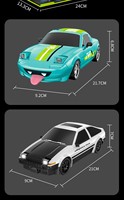 Nouvelle voiture télécommandée CJH, échelle 1:20, quatre roues motrices, modèle de course en plastique, jouet créatif, cadeau d'anniversaire