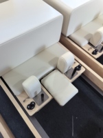 Pilates Reformer Professionnel en Bois d'Érable, Machine de Gymnastique Commerciale Compacte, Couleur et Logo Personnalisables, Vente Directe Usine