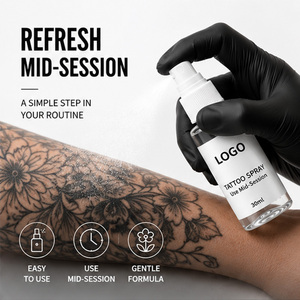 Bálsamo para Tatuajes Delicado de Gran Venta, Portátil y Disponible en Dos Tamaños Grandes con Especificaciones Completas, Spray para Tatuajes con Logotipo Personalizado OEM - Product Image 5