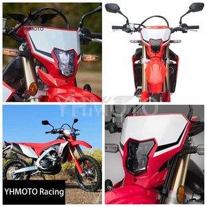 Phare universel LED pour motos Honda, Motocross, lumière blanche, CRF450L, CRF450XR 2019 — 2020, CRF450, XR, <span class=keywords><strong>CRF</strong></span> <span class=keywords><strong>450</strong></span> <span class=keywords><strong>L</strong></span> - Product Image 2