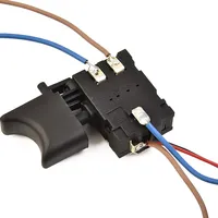 Interrupteur de perceuse électrique à déclenchement DC 7,2-24V 16A, interrupteur de perceuse électrique à batterie, contrôle de vitesse, perceuse électrique