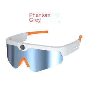 4K HD スポーツ アウトドア ライディング クール ブルーライトカット AI スマート カメラグラス ビデオ撮影＆通話機能付き PCフレーム - Product Image 1