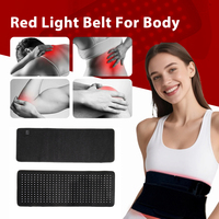 Nouvelle ceinture de luminothérapie LED portable 2026 avec 360 LED rouges et infrarouges, coussin de luminothérapie LED pour soulager la douleur à domicile