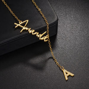 Nuova Collana a Catena in Acciaio Inossidabile Placcato Argento/Oro Personalizzabile Fai-da-Te di Alta Qualità Impermeabile 2026 - Product Image 4