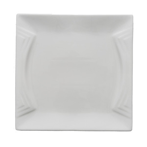 Assiette à steak de style occidental, plat principal, en céramique carrée, vaisselle d'hôtel porte-bonheur, passe au micro-ondes, style vintage de luxe léger, grande taille - Product Image 6
