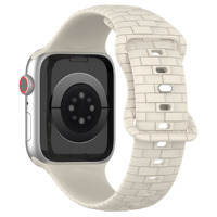 Bracelet intelligent en silicone multi-couleurs avec fermoir papillon pour I Watch 38 40 41 42 44 45 49MM