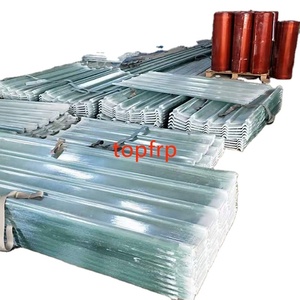 Feuille ondulée de polycarbonate couvrant le panneau transparent Grp / Frp de lucarne, fibre de verre - Product Image 5