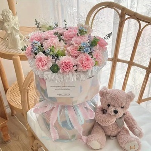 Nhỏ Hương Thơm Phong Cách Ba Thế Hệ Vòng Bouquetsetting Tấm Lót Thẻ Giấy Nhanh Chóng Đóng Gói Hoa Tạo Tác Flowerpackaging - Product Image 2