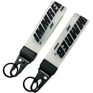 Promotion Products Custom Design Silicone Carabiner <b>Bracelet</b> Lanyard Soft Pvc Rubber Keychain for Souvenir Gifts Jet Tag - Product Image 4