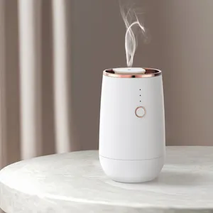 Diffuser Scent Machine SCENTA New Ideas Home Scent Diffuser White Plastic Mini Portable Aromatherapy Spa Waterless Essential Oil Aroma Diffuser Machine