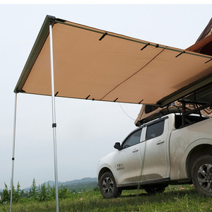 Retráctil camper van 4x4 Sunproof de techo de coche <span class=keywords><strong>fiamma</strong></span> de 270 grados del lado del coche <span class=keywords><strong>toldo</strong></span> tienda con paneles de luz LED - Product Image 2