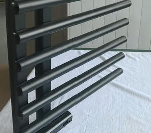 <span class=keywords><strong>Radiateur</strong></span> droit antibactérien blanc et noir pour <span class=keywords><strong>salle</strong></span> <span class=keywords><strong>de</strong></span> <span class=keywords><strong>bain</strong></span> 200W, style rotatif - Product Image 4