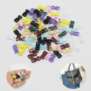 wholesale plastic buckle a variety of colors available 6mm toy doll plastic buckle luggage buckle bjd doll schoolbag
