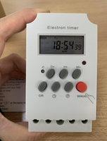 Nuevo automático Digital programable semanal 7 días programable Digital interruptor de tiempo relé temporizador Control