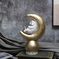 Produits du Ramadan 2026, décorations de style moyen-oriental, décorations de l'Aïd Moubarak, mosquée en résine faite à la main, décoration de bureau du Ramadan, artisanat