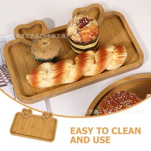 Wooden Heart Shaped <b>Tray</b> 28x20x1.2 Cm For Desserts <b>Snacks</b> Valentine's Day Serving Platter - Product Image 4