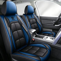 Ensemble de housses de siège de voiture universelles modernes bicolores, personnalisables OEM, en similicuir PU, toutes saisons, export direct usine