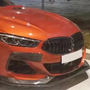 Labbro anteriore in fibra di carbonio stile AC per BMW serie 8 2019-2021 G14 G15 G16