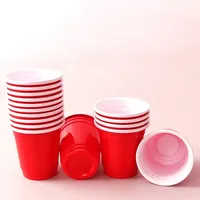 Gelas Shot Mini PS Sekali Pakai 2oz, Terstruktur, Tahan Lama, Dapat Dicetak Logo Kustom Untuk Pesta & Bar, Pesanan Grosir Didukung