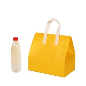 Customized Disposable Non Woven Thermal Bags Delivery Insulated Cake Cooler Tote Bag - Product Image 1
