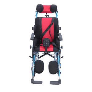 Silla de Ruedas JianLian para Niños con Parálisis Cerebral, Respaldo Alto Reclinable, Silla de Ruedas para Discapacitados con Reposacabezas Ajustable - Product Image 2