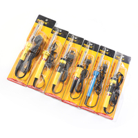 Kit de fer à souder électrique 60W avec 5 embouts, contrôle de la température, outil de réparation pour l'électronique, PCB, bricolage, entretien