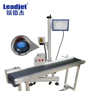 Leadjet Fiber Laser-markering Qr Code Datum Printer Laser-markering Op De Metalen Pvc Buis Kabel