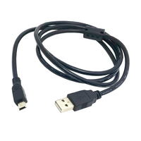 Cable de Carga USB Tipo 2725 Macho a Mini USB, Diseño Personalizado, 1.5 Metros, Alta Velocidad, para Cámara