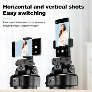 Cabezal <span class=keywords><strong>de</strong></span> Trípode Motorizado M6 con Control Remoto Inalámbrico, Seguimiento Facial por IA, Cámara Panorámica, <span class=keywords><strong>Gimbal</strong></span> para Teléfono para Grabación <span class=keywords><strong>de</strong></span> Video - Product Image 5