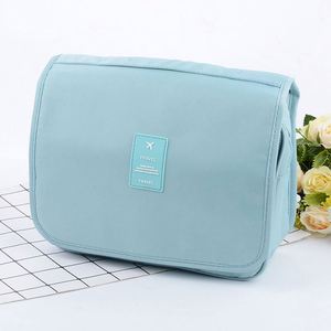 Personal High Quality Unisex Hanging Zipper Fabric Cosmetic <b>Bag</b> Organizer Three-Layer <b>Foldable</b> Water Resistant Modern Bathroom - Product Image 5