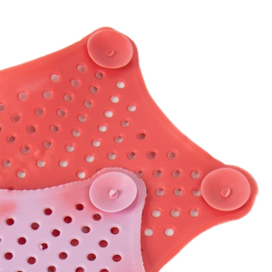 Fashion Plastic Star Shaped Kitchen <strong>Sink</strong> <strong>Strainer</strong> Kitchen Tool Four Colors Round Hole Basket <strong>Strainer</strong> - Product Image 3