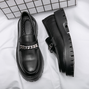 Zapatos de Vestir Retro Vintage de Diseñador para Hombre, Tallas Grandes, Oxfords de Cuero Genuino, Mocasines Casuales con Punta, Fáciles de Usar - Product Image 1